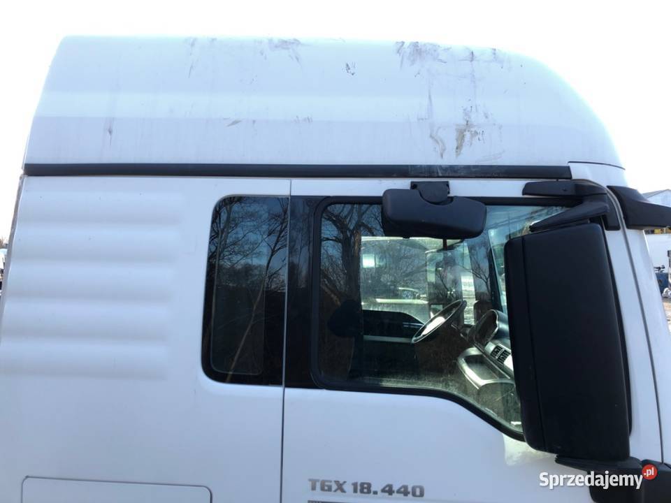 KABINA KOMPLETNA MAN TGX I BIAŁY NADWOZIA ciężarowe Części samochodowe