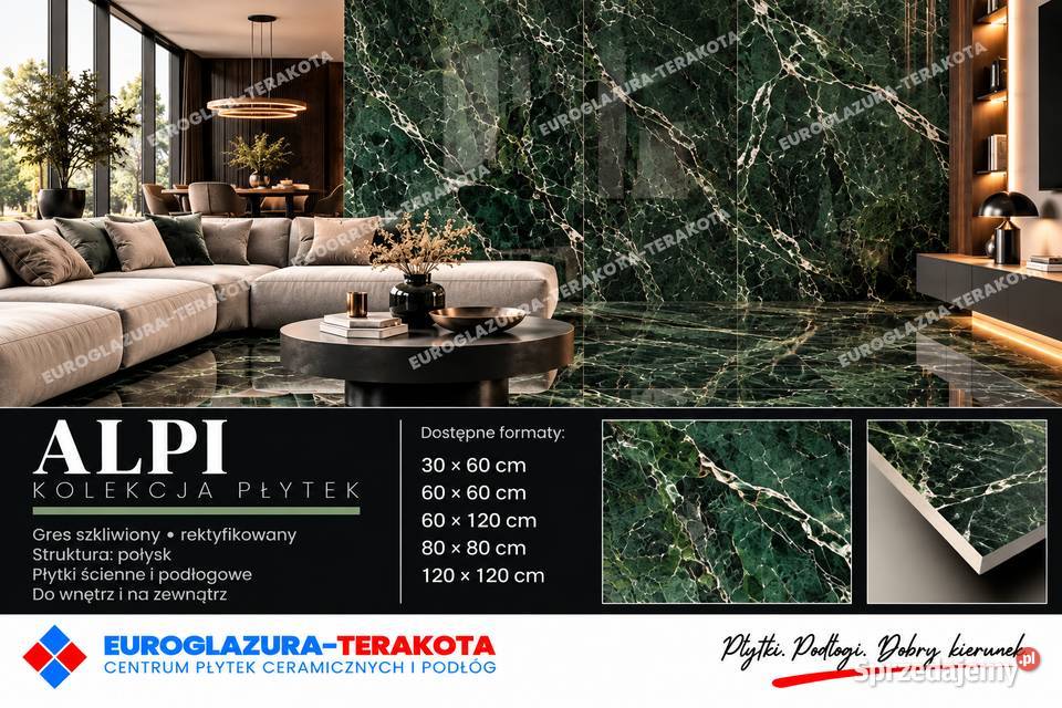 gres 60120 alpi green rektyfikowany poler gat1 Gorzów Wielkopolski sprzedam
