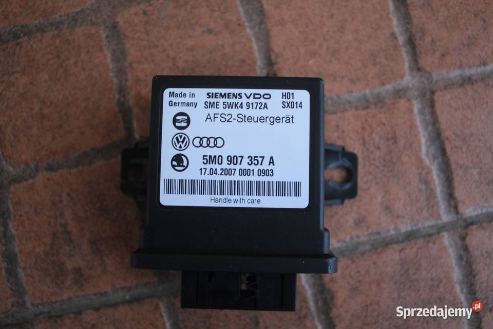 MODUŁ STEROWNIK ŚWIATEŁ VW PASSAT B6 5M0907357A osobowe