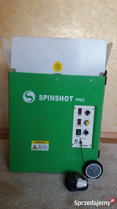 MASZYNA DO WYRZUCANIA PIŁEK SPINSHOT Pro stan Warszawa
