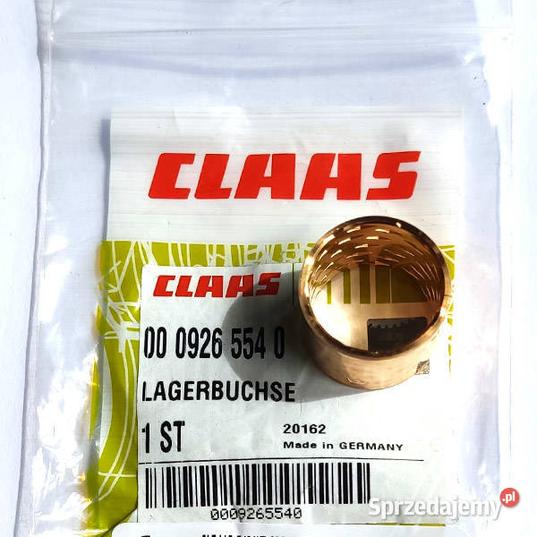 0009265540 Tuleja łożyska Claas mazowieckie