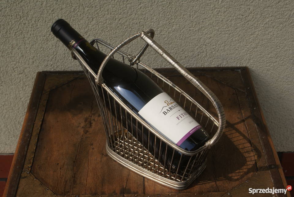 Metalowy stojak na wino Warszawa