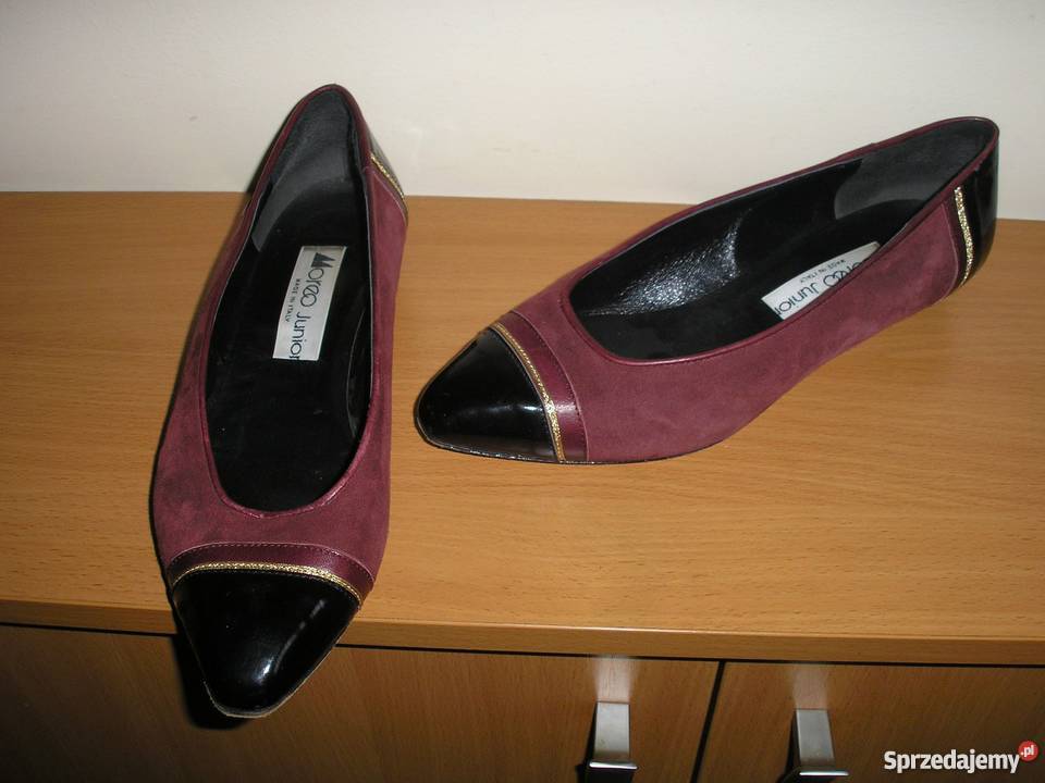 Czółenka skóra naturalna 39 25 Mareo junior Moda i Styl