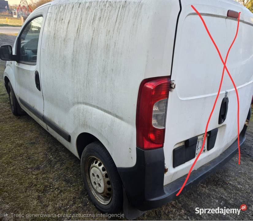 Fiat fiorino Rok produkcji 2010 Radomsko