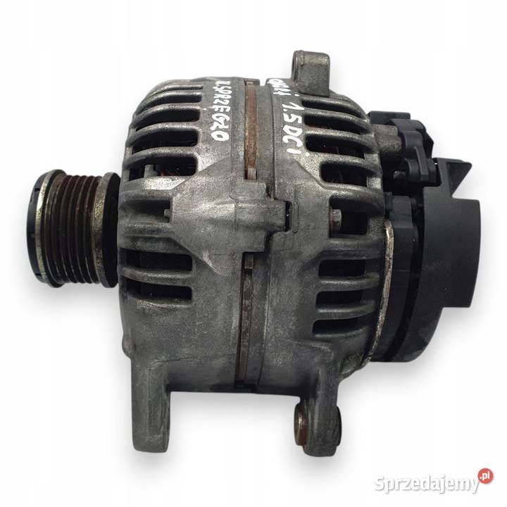 ALTERNATOR Nissan Qashqai 15 dCi Bosch Układ elektryczny silnika Chełm