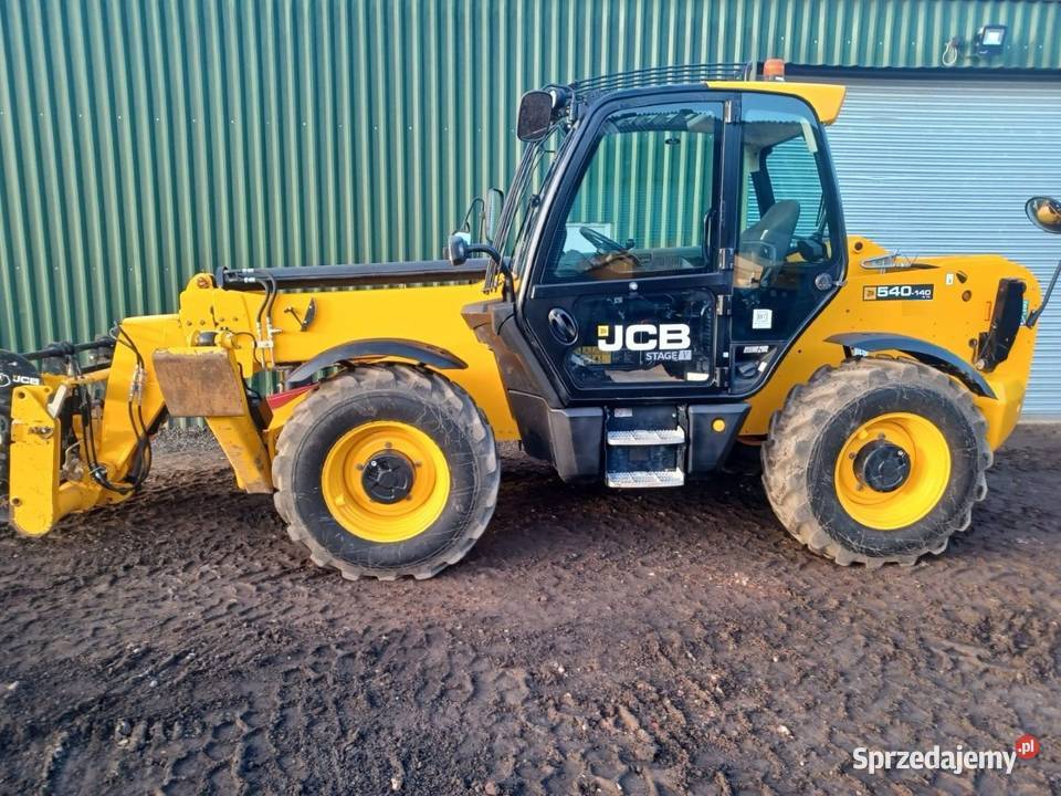 Ładowarka teleskopowa JCB 540140 2022r przebieg Ryżki