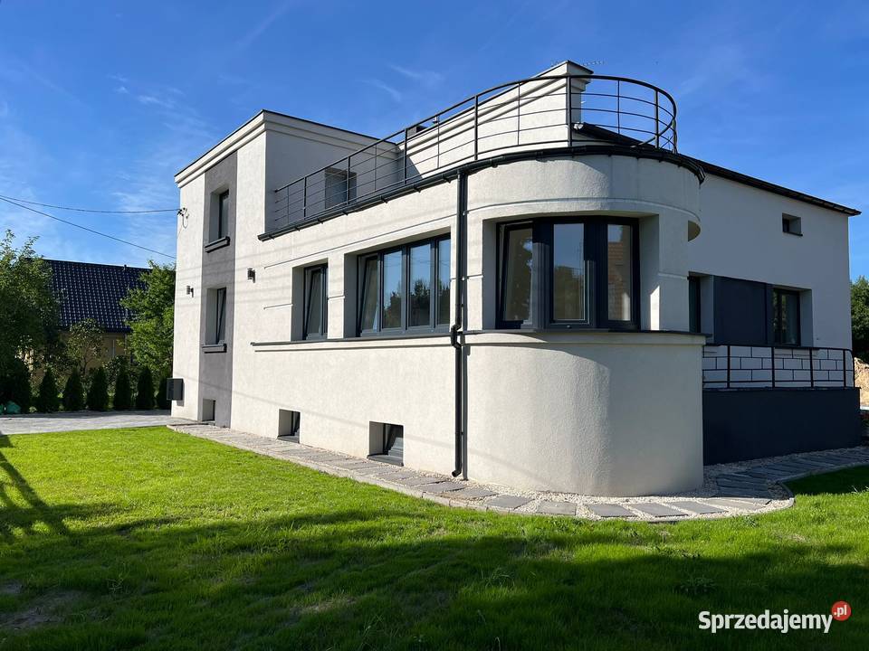 Willa modernistyczna las basen duża działka 9459zł/m2 Łódź