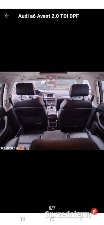 Audi A6 Avant 20 TDI DPF 345000km warmińsko-mazurskie Mrągowo