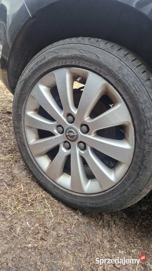 Felgi opel astra j 5x115 r17 opony Lato osobowe kujawsko-pomorskie Mogilno