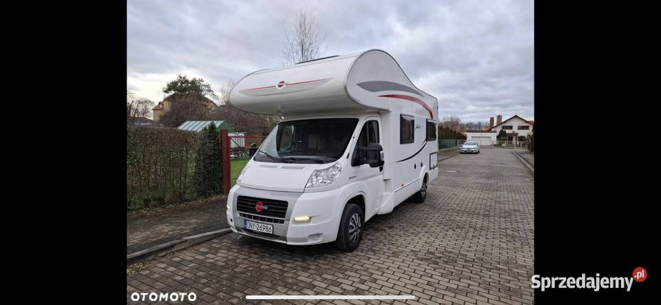 Kamper Fiat Ducato Burstner Gotowy ruszyć w Płock