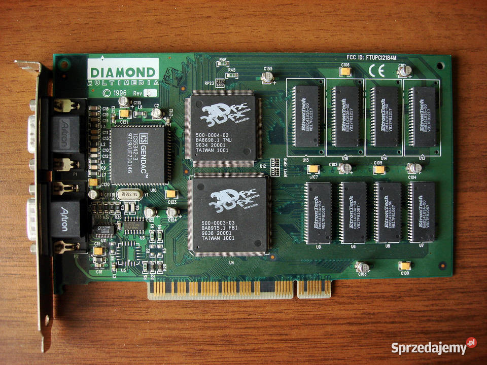 Akcelerator DIAMOND MONSTER 3D 3DFX VOODOO 4MB Kielce