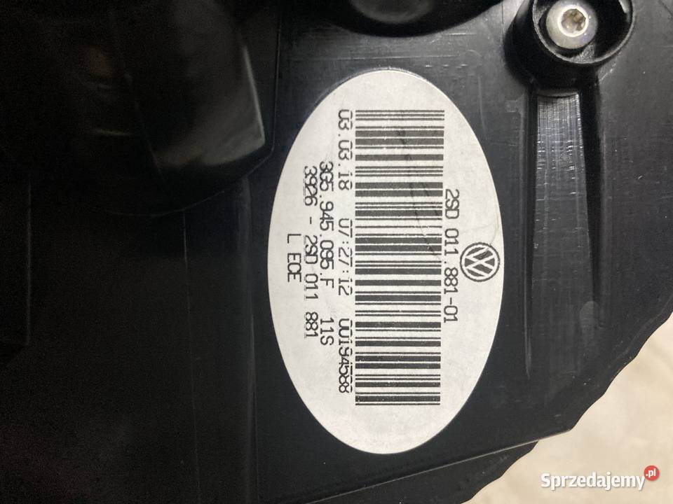 LAMPA LED LEWA TYLNA LEWY TYŁ VW PASSAT B8 LIFT osobowe wielkopolskie Rakoniewice