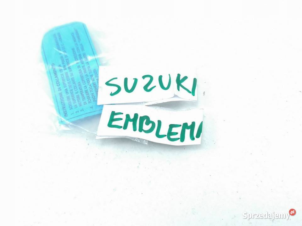 EMBLEMAT SUZUKI SWIFT III VVT ORYGINALNY ASO