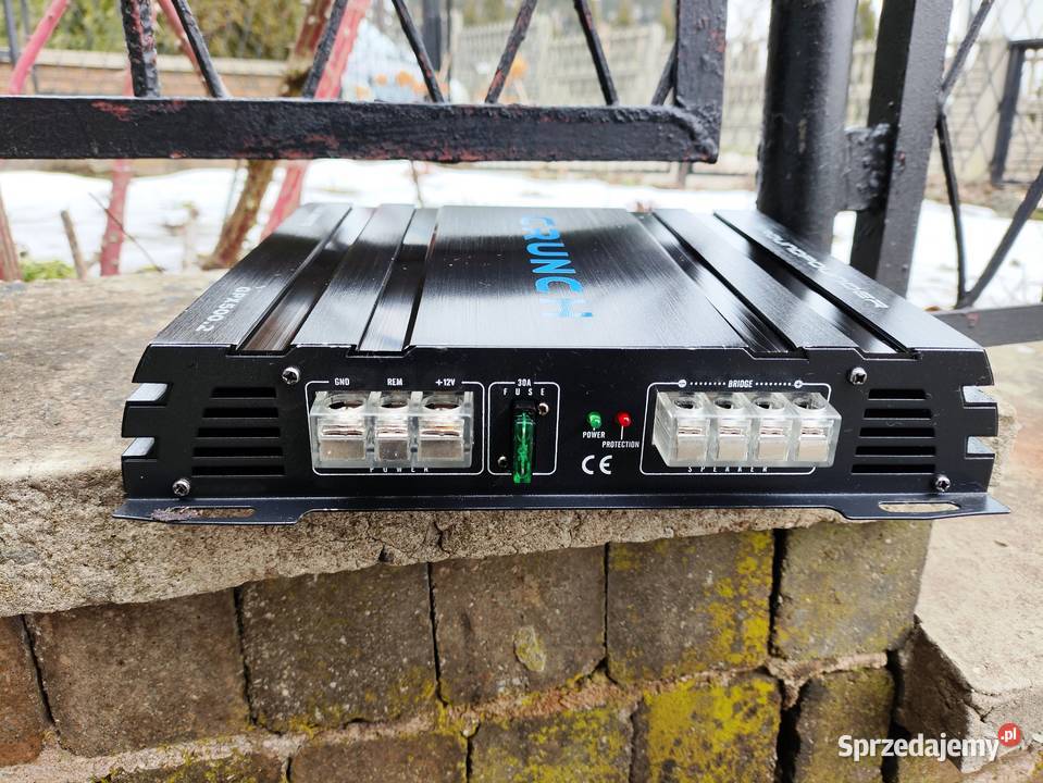 Wzmacniacz samochodowy 2 kanałowy Crunch GPX5002 Niegowonice sprzedam