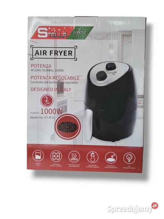 Stella STAF2L Frytkownica beztłuszczowa 2L 1000W Wiązowna