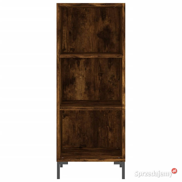 Wysoka szafka przydymiony dąb 345x34x180 Warszawa sprzedam