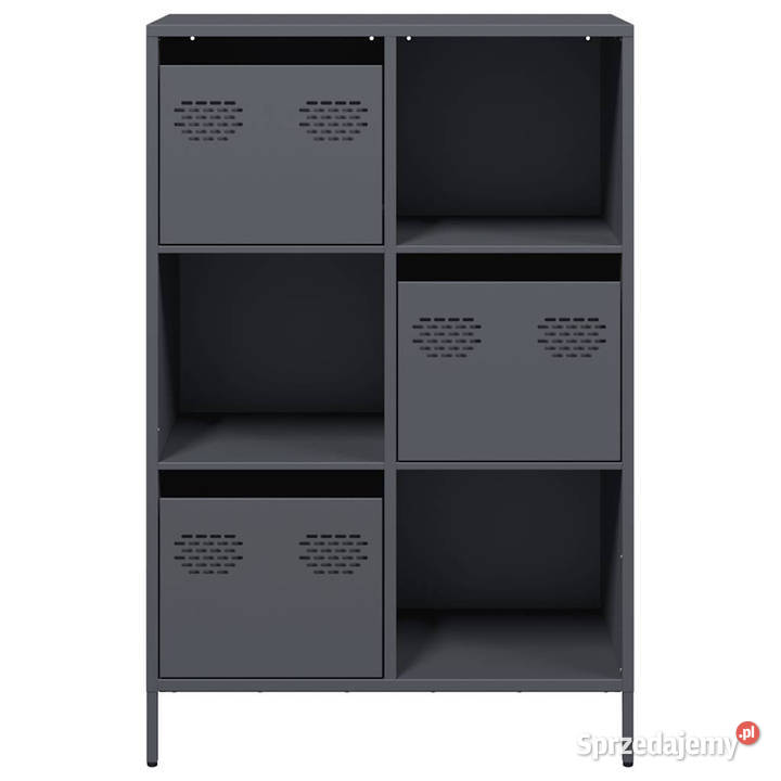 Szafka antracytowa 68x39x1035 stal WM851408 mazowieckie Warszawa