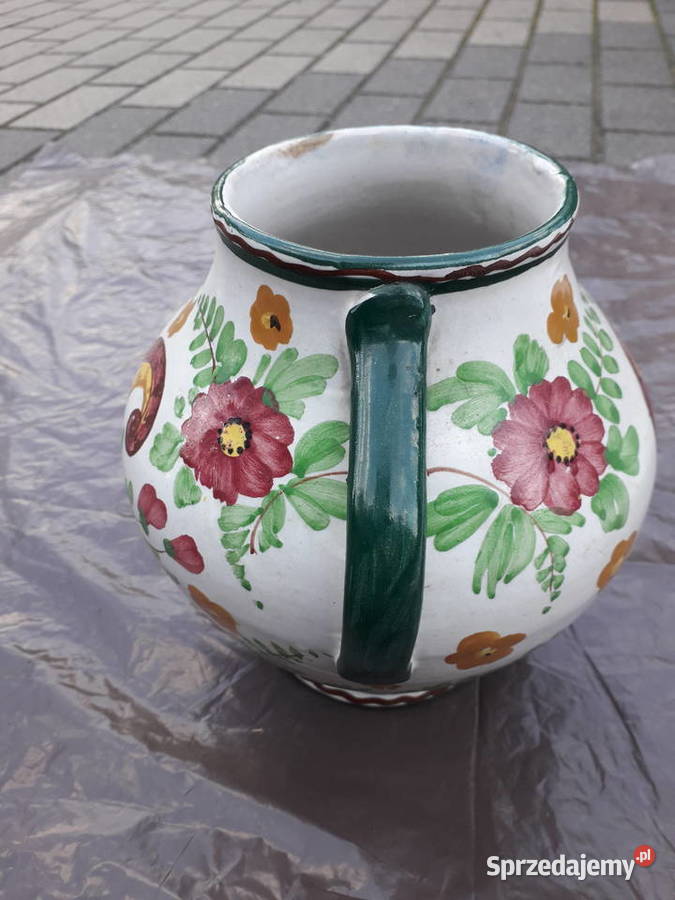 Dzbanek duży wazon klasyczny włoski hand painted mazowieckie Warszawa sprzedam
