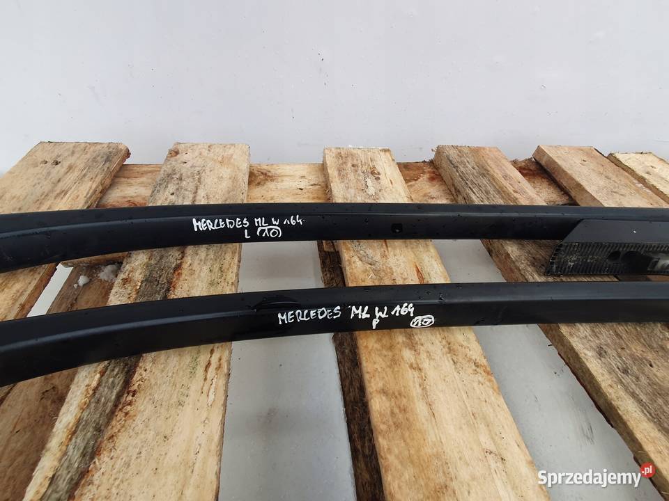 RELINGI DACHOWE Mercedes ML W164 KOMPLET LP Rudka sprzedam