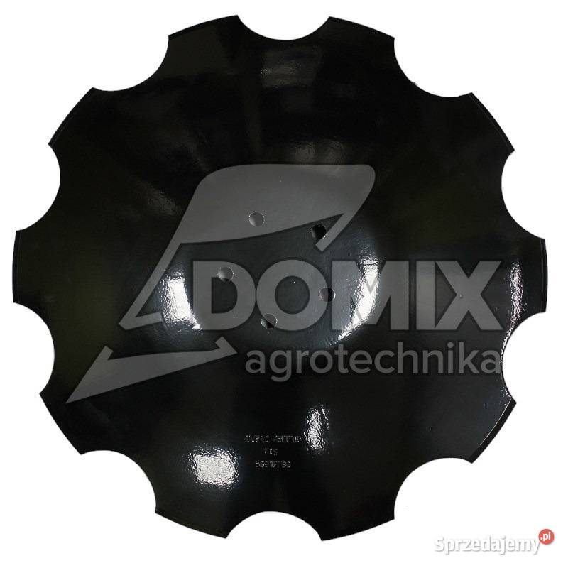 Talerz uzębiony 610x5mm 5otw prosty pod piaste Rolnictwo Kawnice