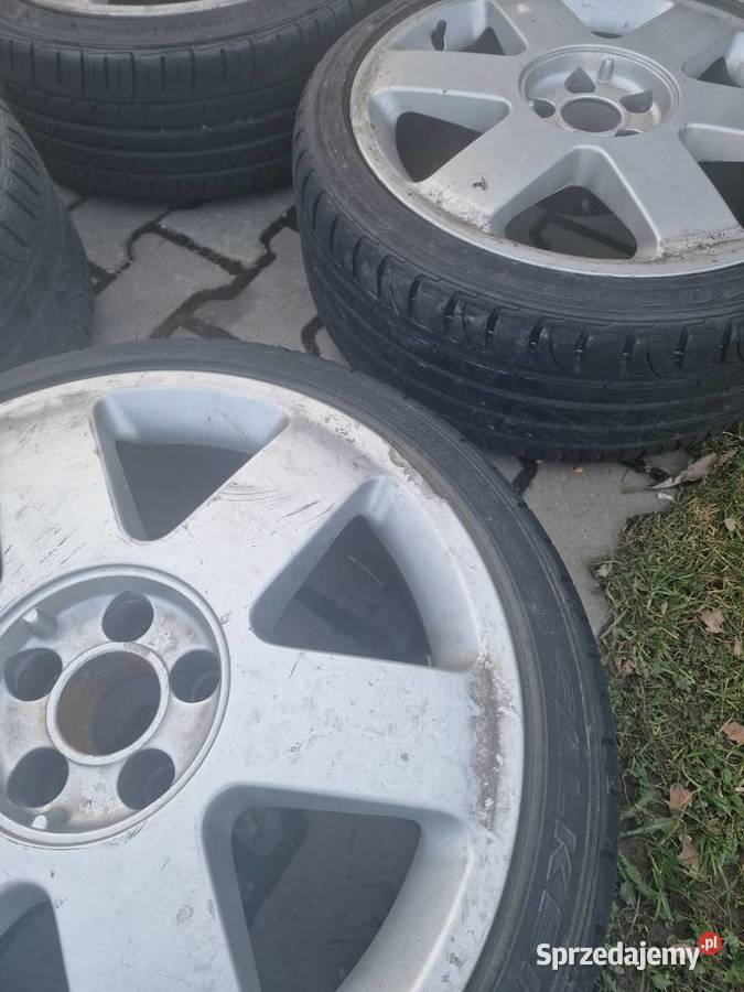 Felgi 17 5x100 audi tt z oponami letnimi Samochodowe Skoczów