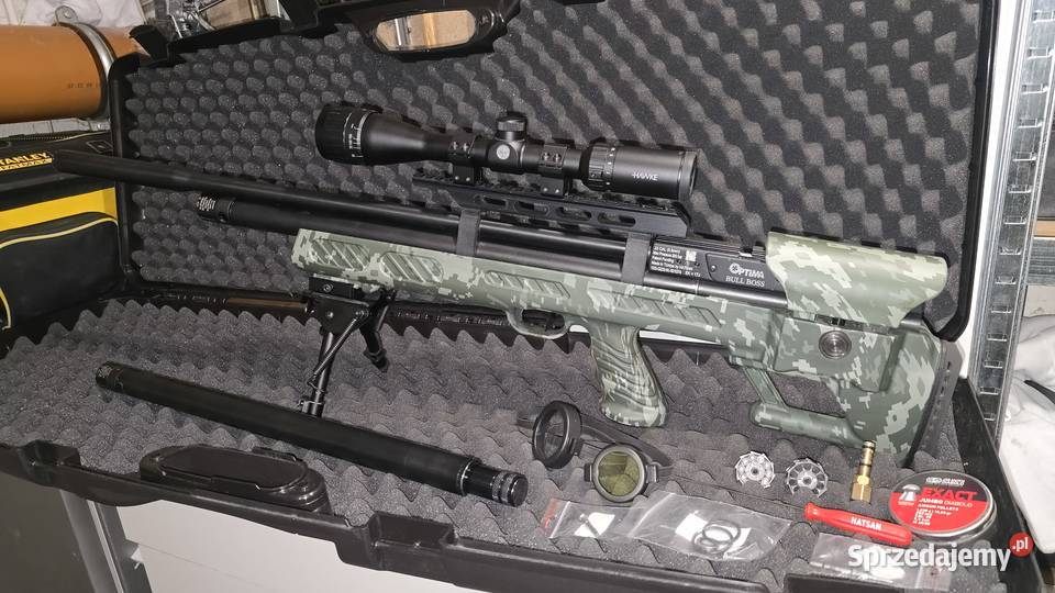 Hatsan Bull Boss gotowy zestaw do strzelania Sporty strzeleckie i myślistwo warmińsko-mazurskie