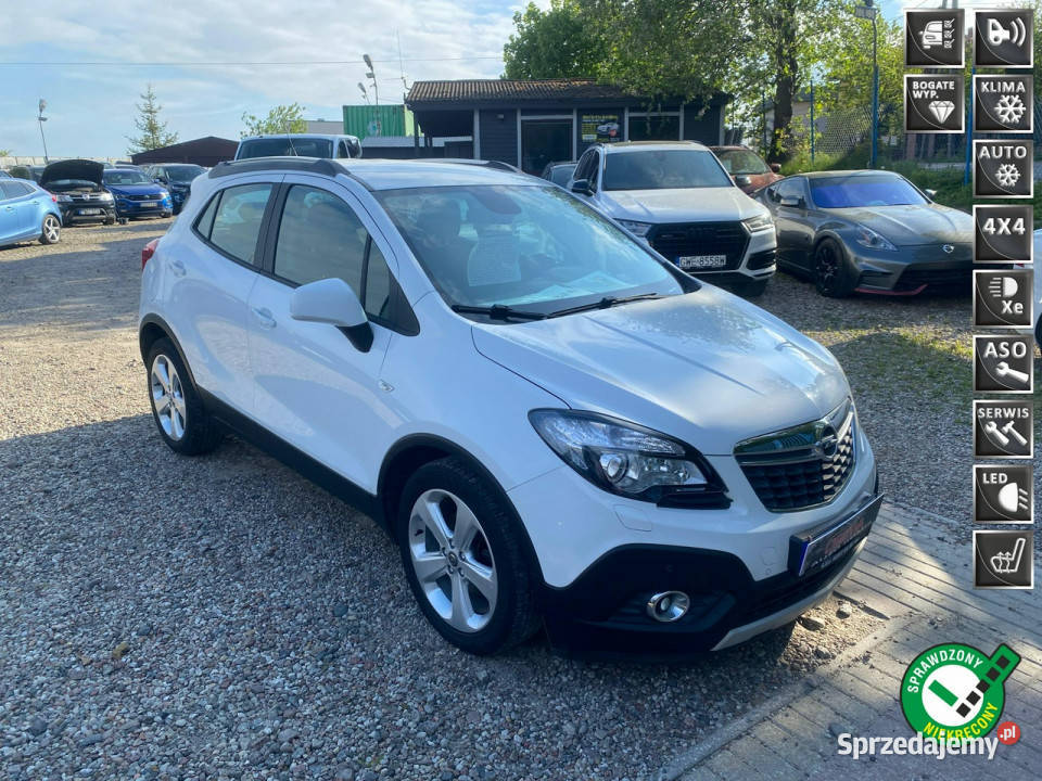 Opel Mokka 14 turbo 4x4 ledy xenon garażowany Gdańsk sprzedam