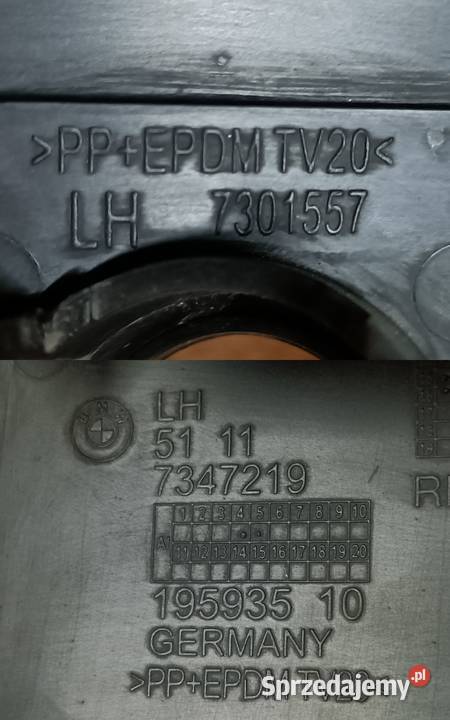 BMW 2 F45 F46 LUXURY LINE KRATKA ZDERZAKA LEWY wielkopolskie Pleszew