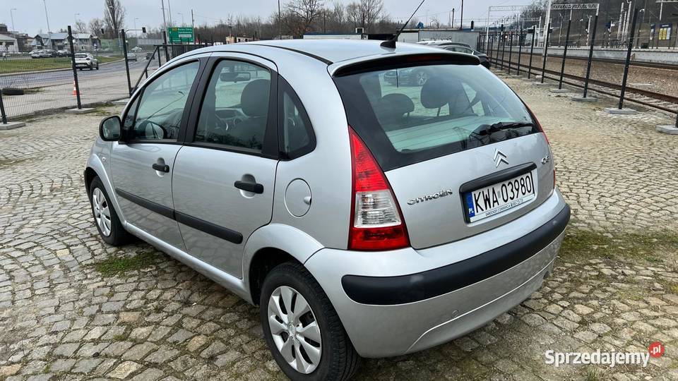 Citroen C3 klimatyzacja pełny serwis srebrny małopolskie Kraków