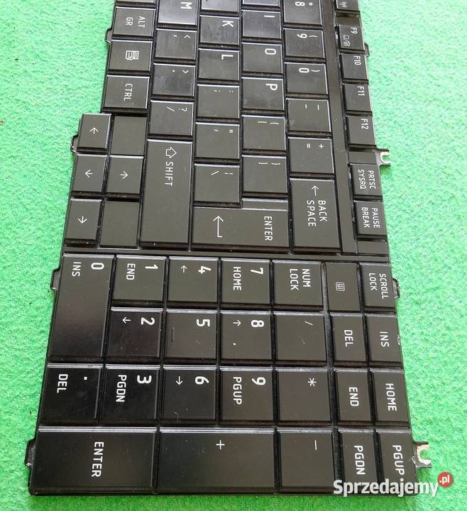 PK130741A05 Klawiatura do laptopa TOSHIBA A500 Pozostałe Szczecin sprzedam
