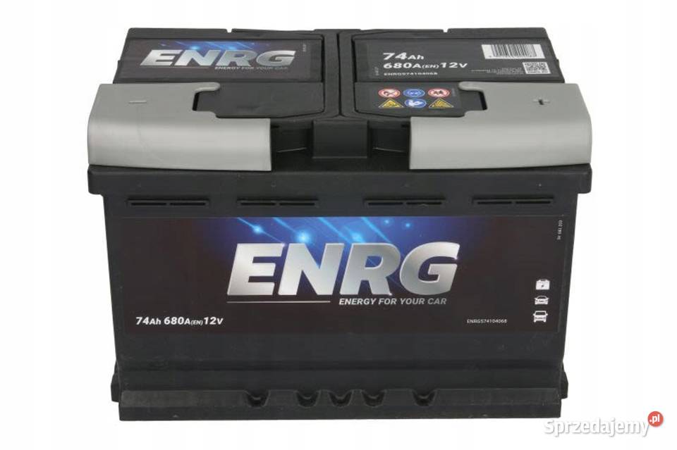 Akumulator 12V ENRG 74Ah 680A P Jelcz-Laskowice