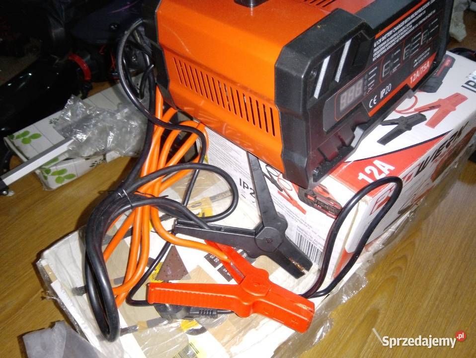 Prostownik z rozruchem ProWerk 6v12v nowy Dom i Ogród Mińsk Mazowiecki