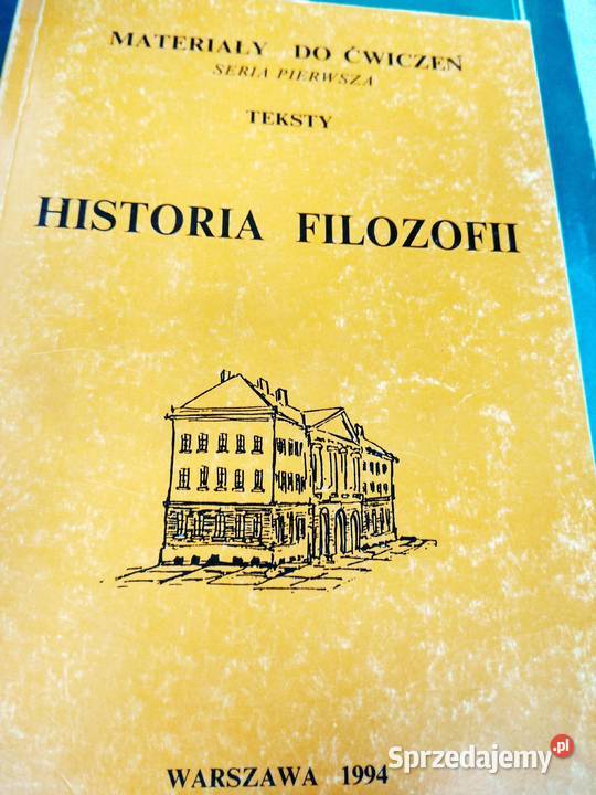 Historia filozofii używane podręczniki szkolne Warszawa Prag