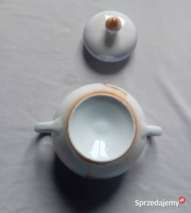 Cukierniczka art deco zdobiona techniką Koźminek