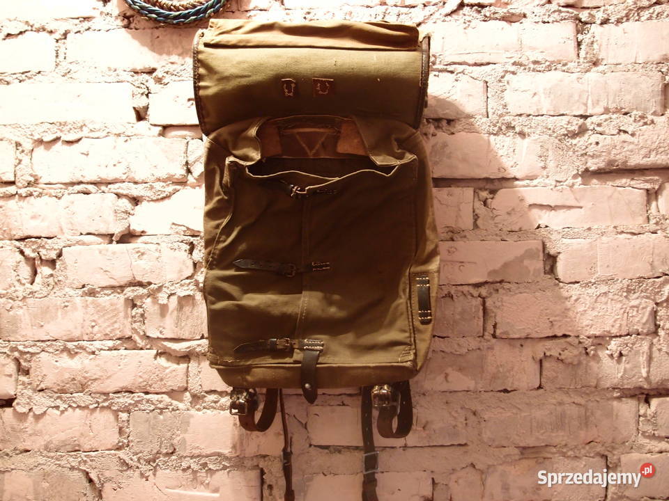 Oryginalny Niemiecki Plecak Marszowy z 1939 roku Łódź sprzedam