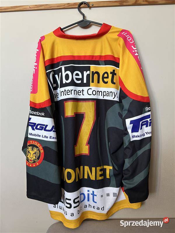 Hokej Szwajcaria SCL TIGERS 7 MONNET XXL UNIKAT Wrocław