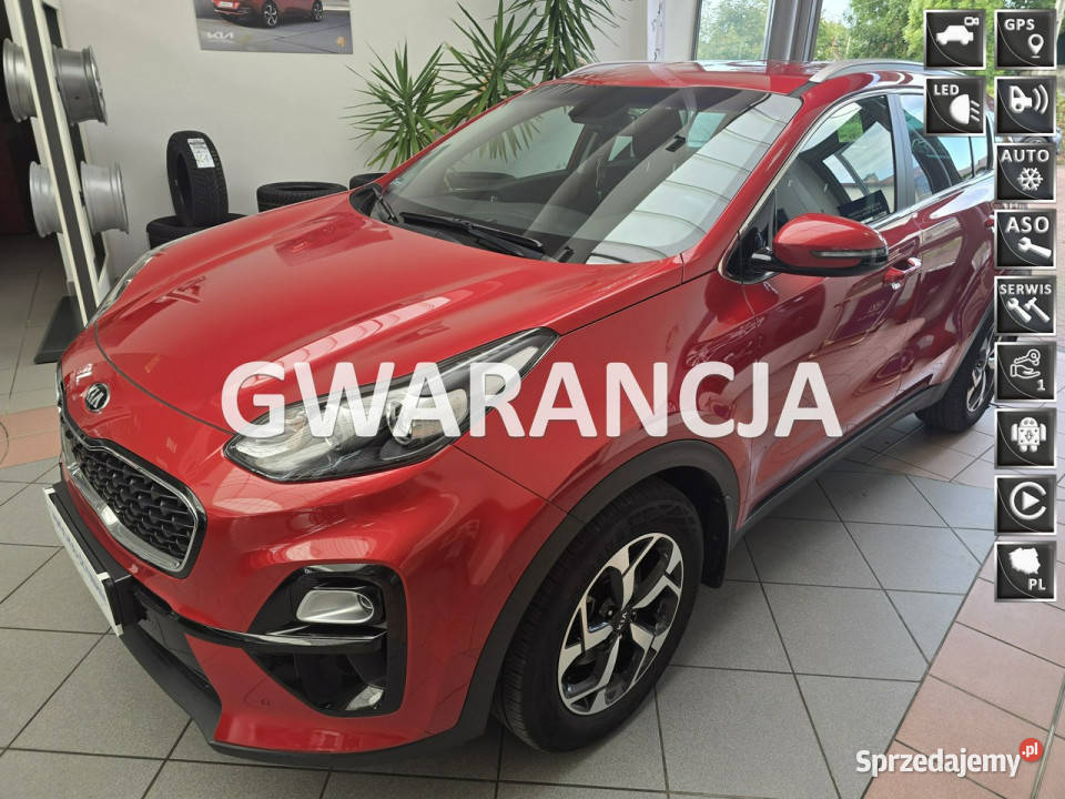 Kia Sportage Pierwszy wł Krajowy Gwarancja Kia nieuszkodzony
