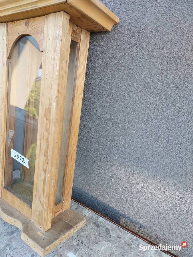 S072 Skrzynia obudowa starego zegara szafka Tczew