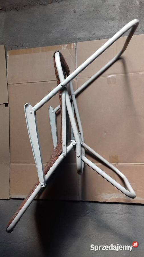 Krzesło plażowe balkonowe ogrodowe leżak rybacki Małkinia Górna