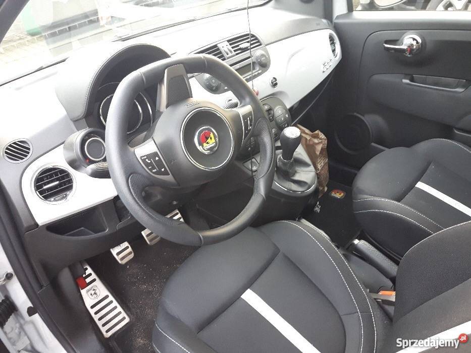 Abarth 595 14 140 I salon I bezwypadkowy I nieuszkodzony Warszawa