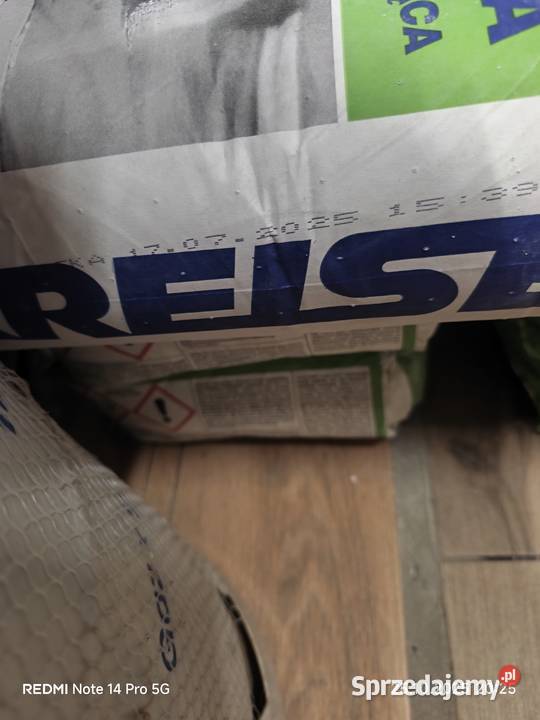 Do sprzedania 5 worków wylewki samopoziomującej Łysomice sprzedam