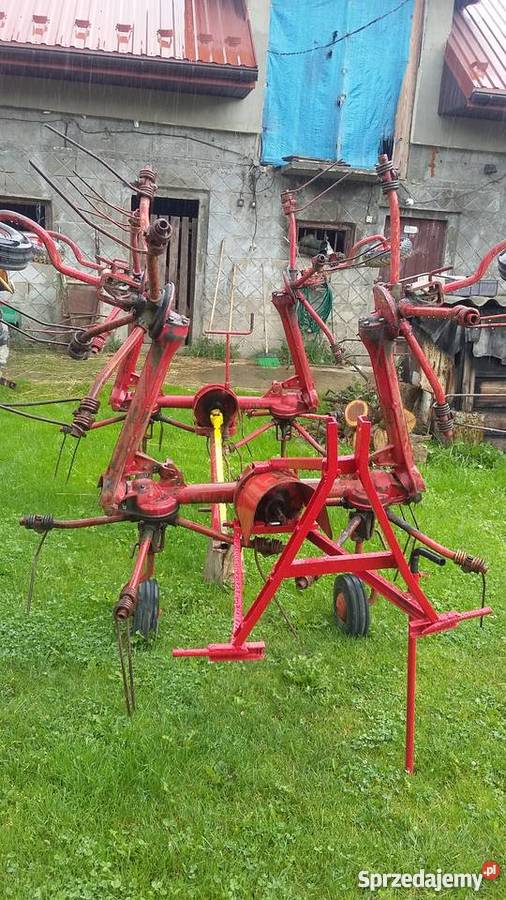 przetrząsarka karuzelowa pająk Fahr kh4 Huta Nowa