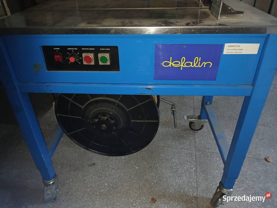 Wiązarka paskarka bandownica defalin EXS200 Biznes i Przemysł Wiązowna