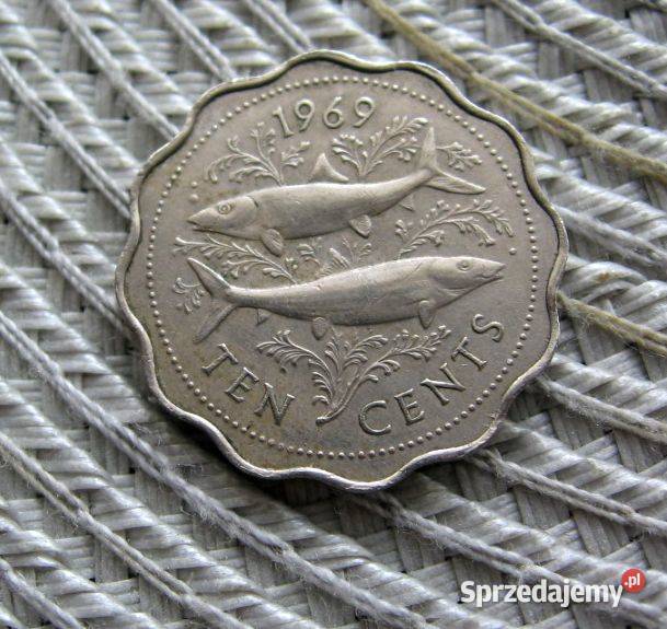 Bahama 10 Cent 1969r Kalisz