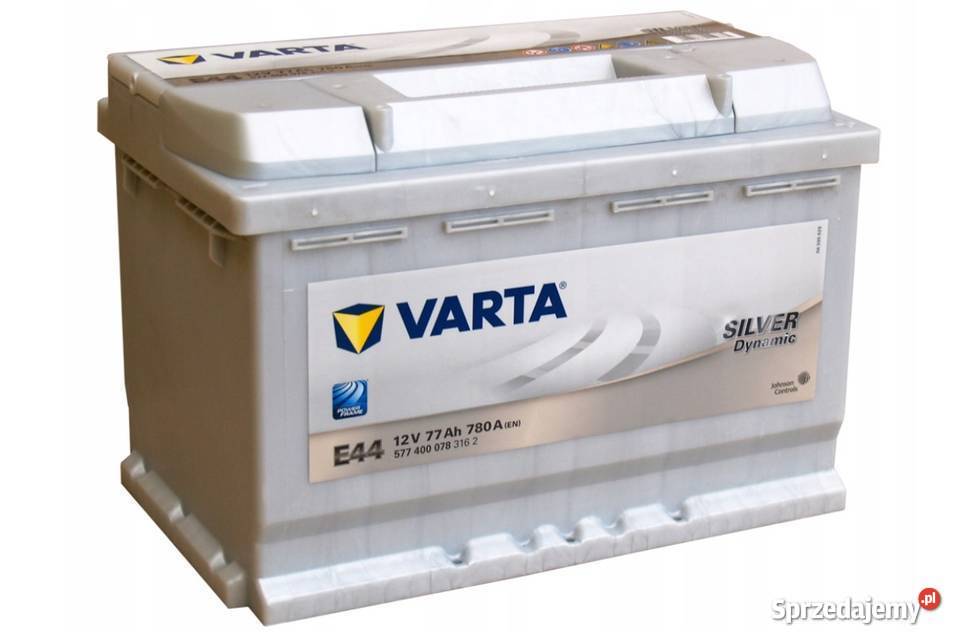 Akumulator VARTA SILVER DYNAMIC E44 77Ah780A akumulatory Toruń