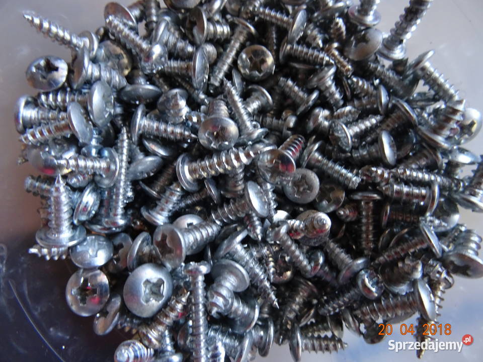 Wkrętyblachowkręty 100 sztuk Pozostałe Łódź