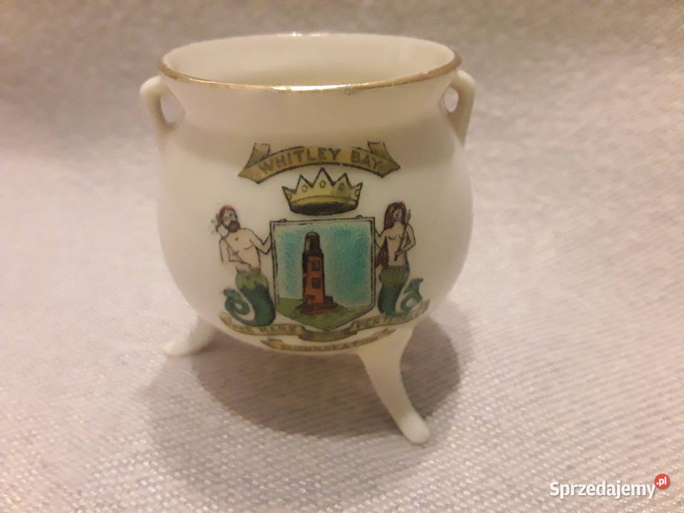 Porcelana mini kociołek WHITLEY BAY Dekoracje i ozdoby lubelskie Zamość