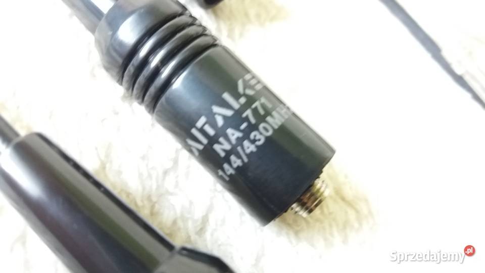 Antena VHFUHF SMA długa Adapter UC BNC i inne Płońsk