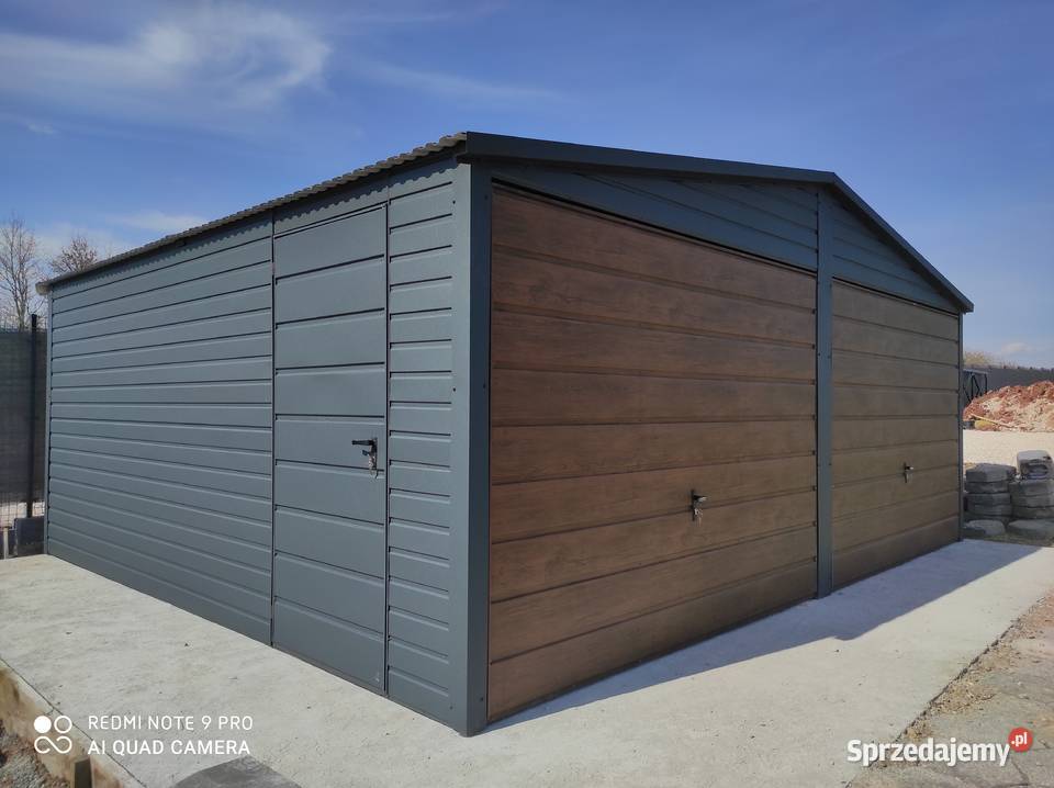Garaż z blachy Wiata Hala Magazyn pod Zakład