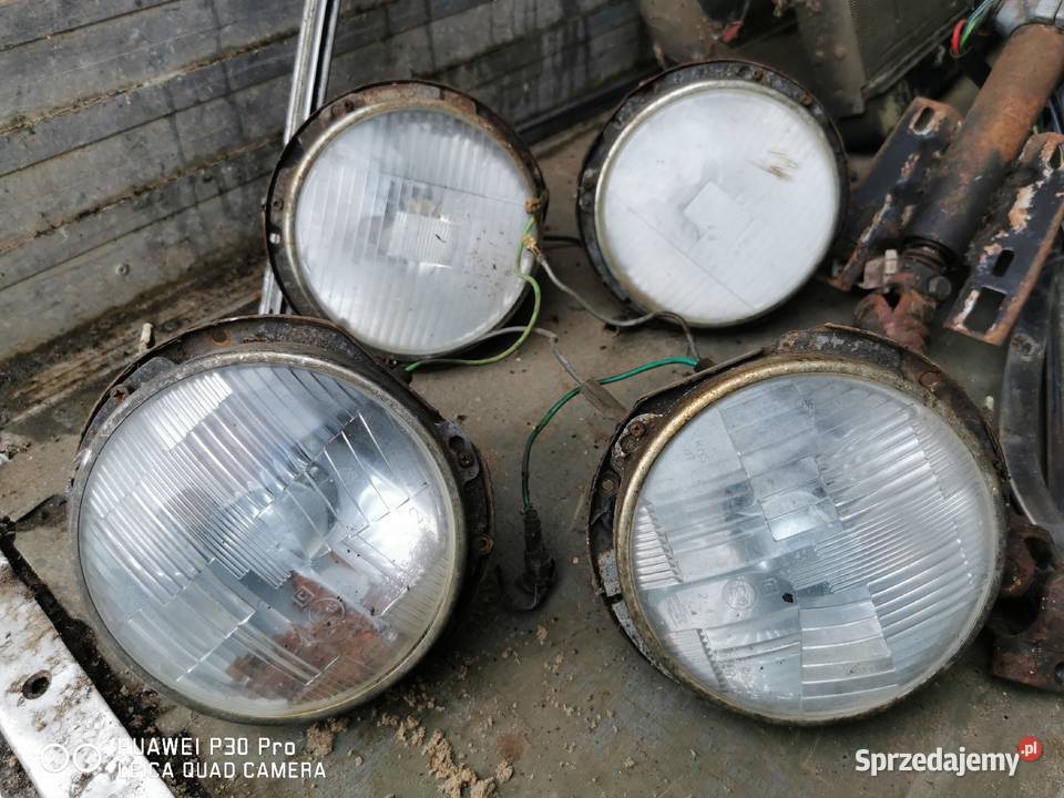Lampy przód Fiat 125p przód
